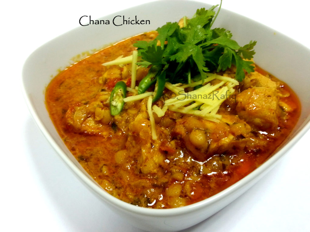 Chana Chicken Non Veg Curries Shanaz Rafiq Recipes Chana Chicken