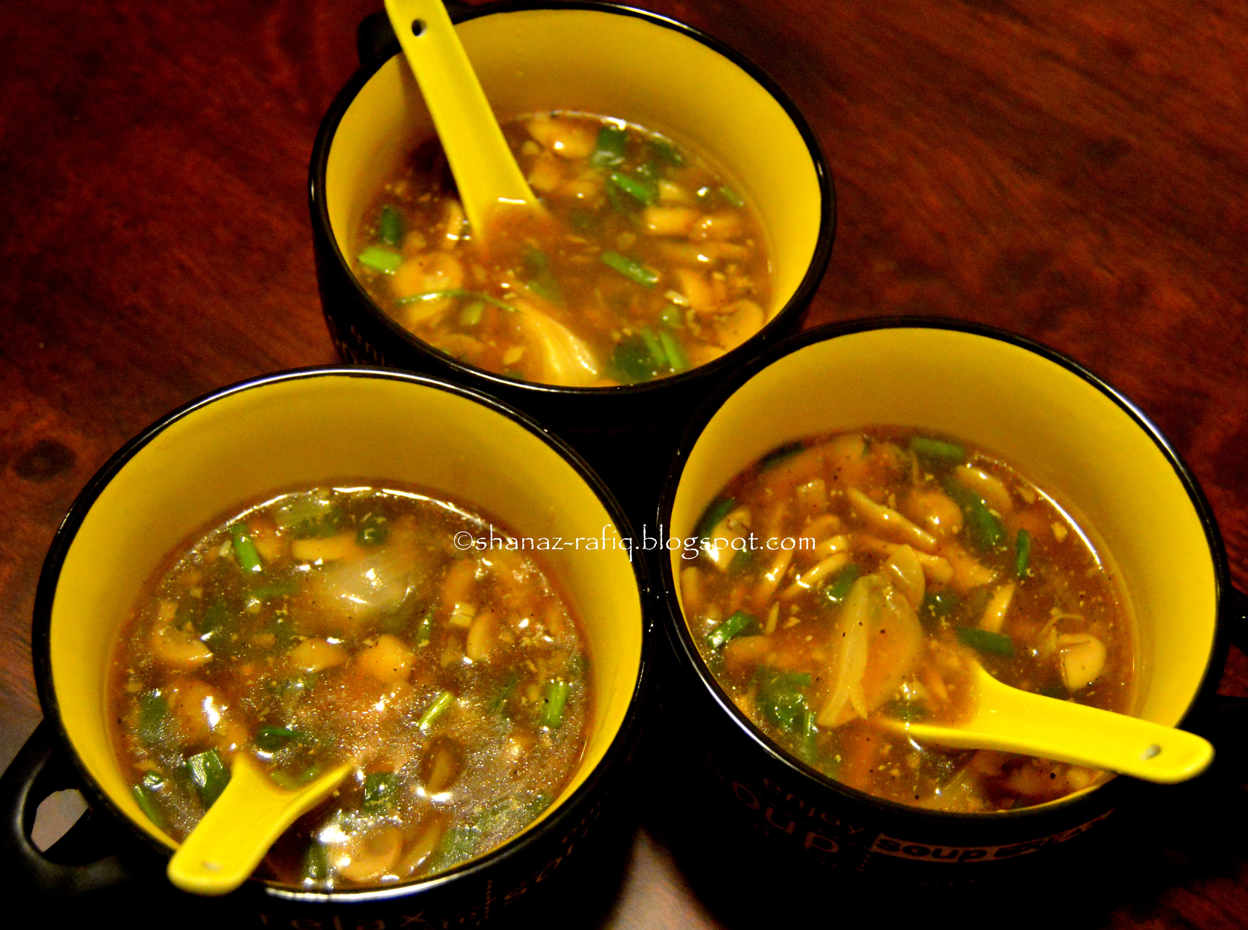 Chinese Chicken Mushroom Soup