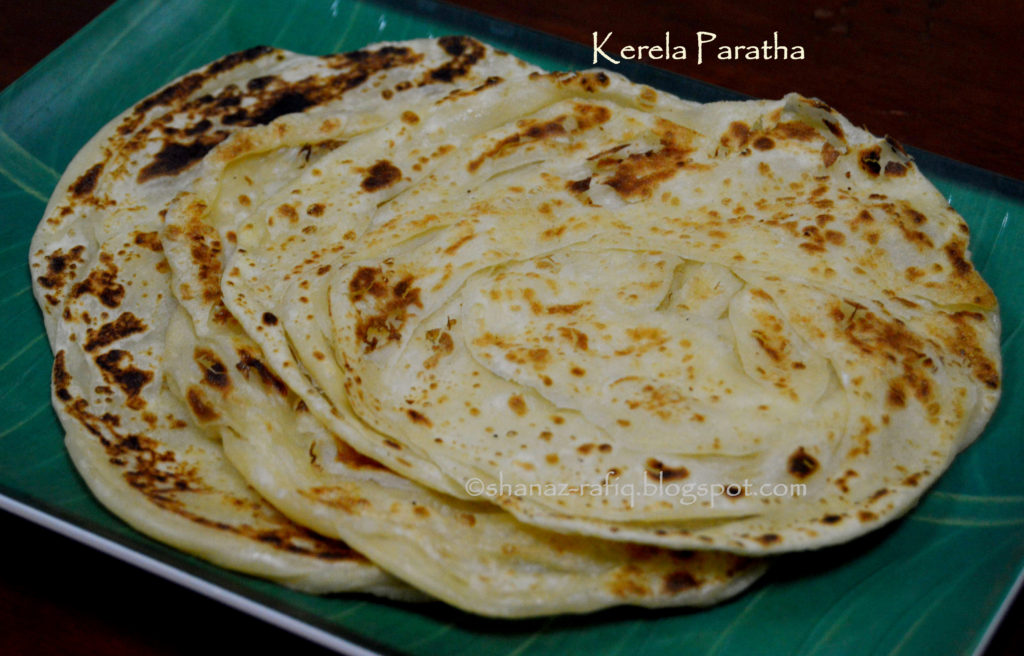 Kerala Paratha | Malabari Parotta - Roti/Paratha/Dosa