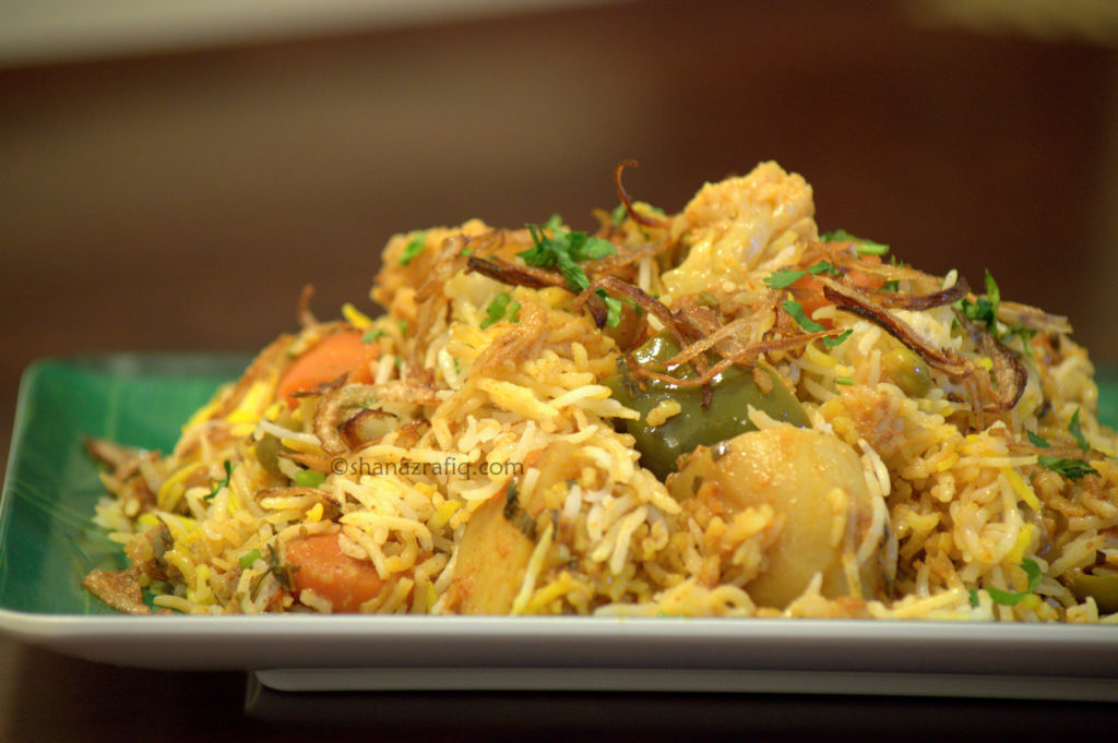 Vegetable Dum Biryani Biryani Shanaz Rafiq Recipes Vegetable Dum