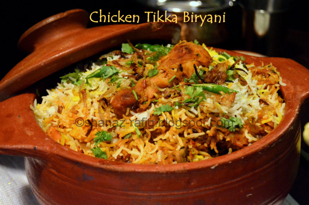 Chicken Tikka Biryani Biryani Shanaz Rafiq Recipes