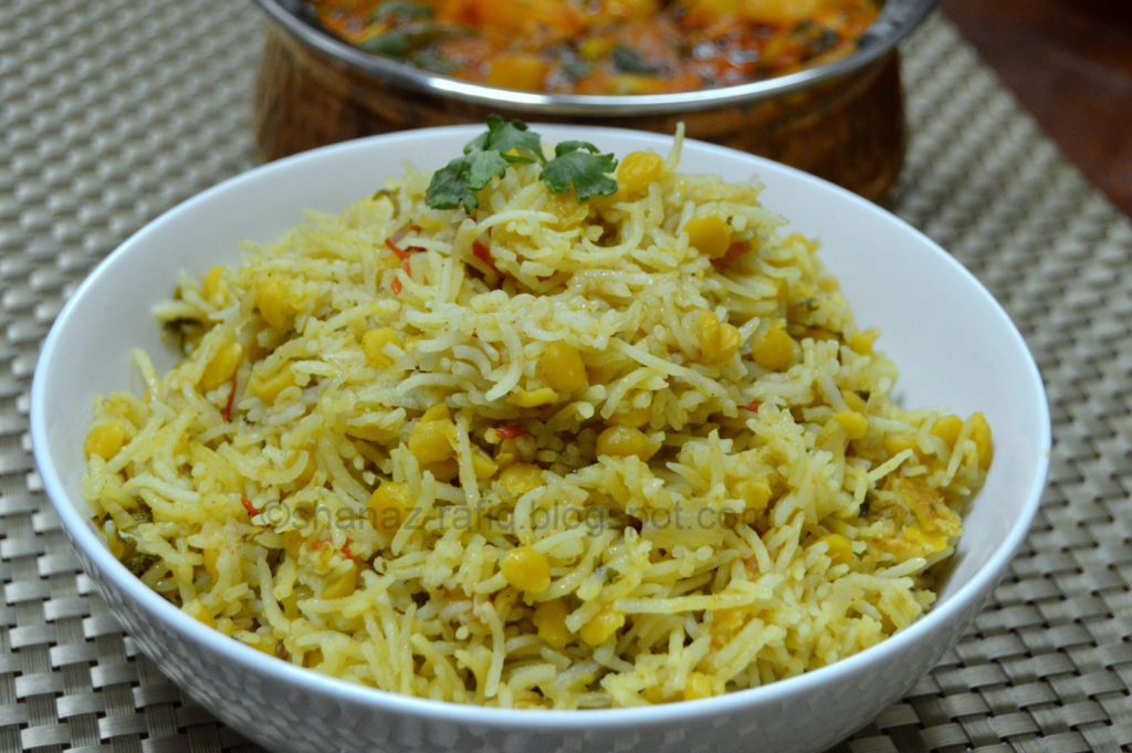 Chana Pulao - Shanaz Rafiq Recipes - Chana Pulao - Shanaz Rafiq Recipes