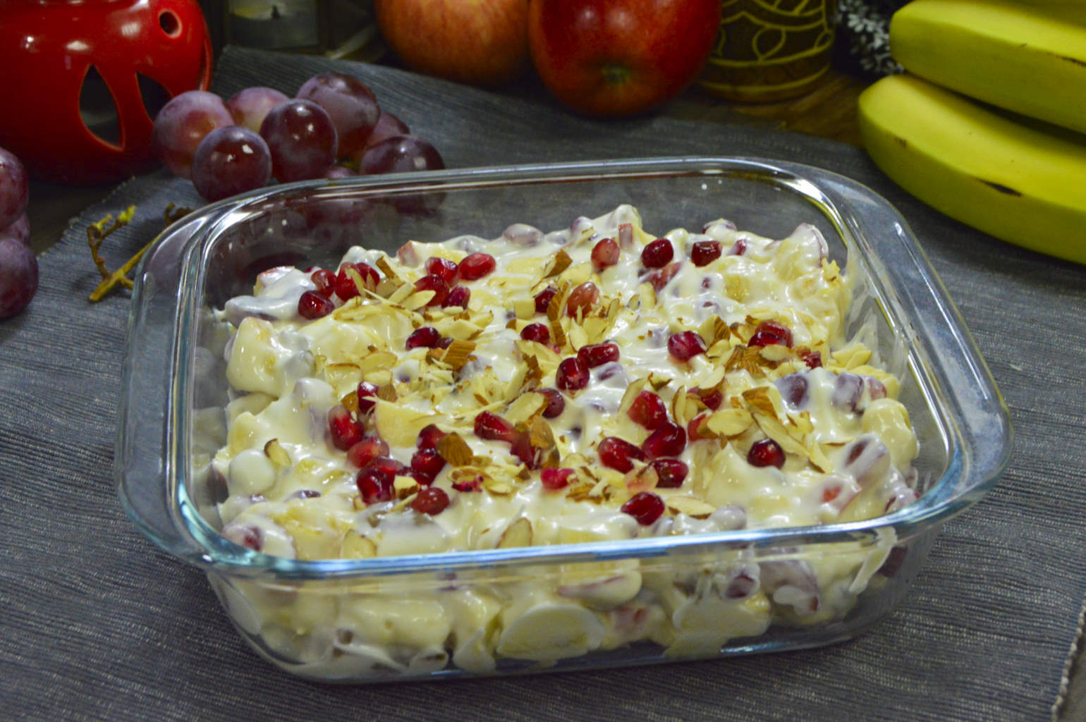 Creamy Yogurt Fruit Salad Desserts Shanaz Rafiq Recipes