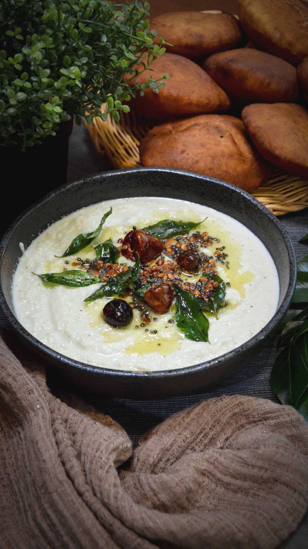 Coconut white chutney