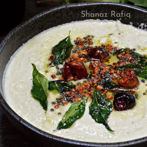 Restaurant style coconut white chutney