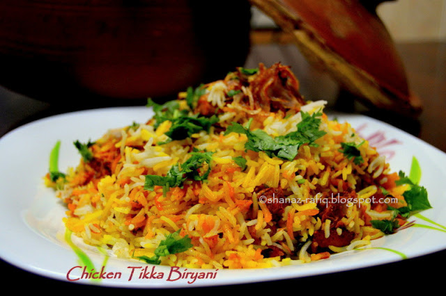 Chicken Tikka Biryani - Biryani - Shanaz Rafiq Recipes